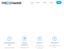 Tablet Screenshot of freixchange.com